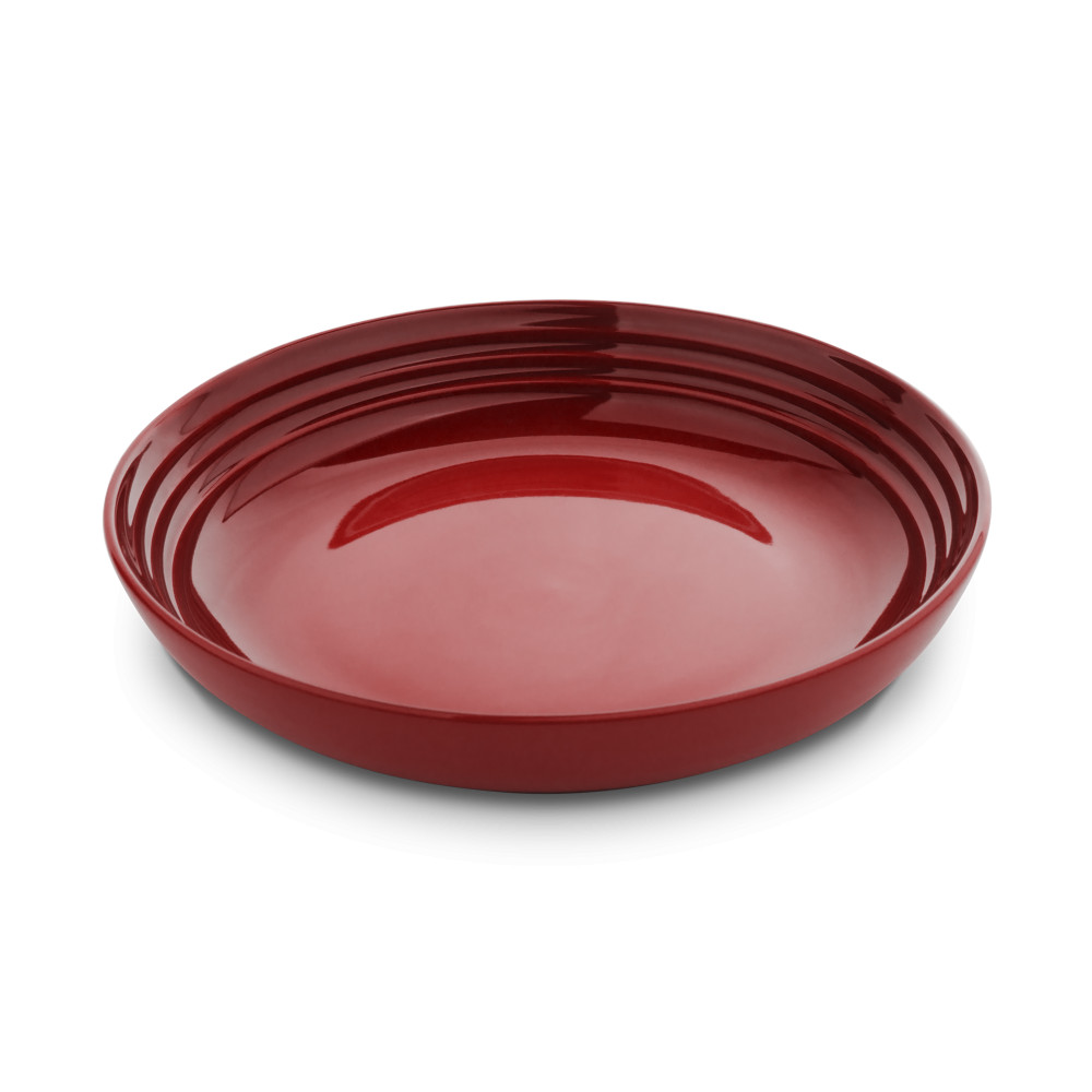 Le Creuset Тарелка для пасты/супа 22 см Cerise | https://grandposuda.com.ua