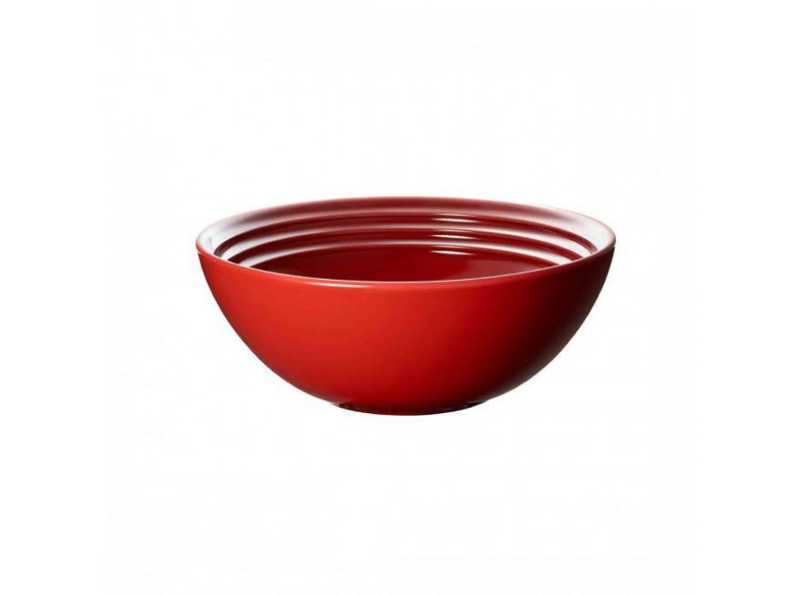 Le Creuset Піала для мюслі 16,2 см Вишнева Cerise | https://grandposuda.com.ua