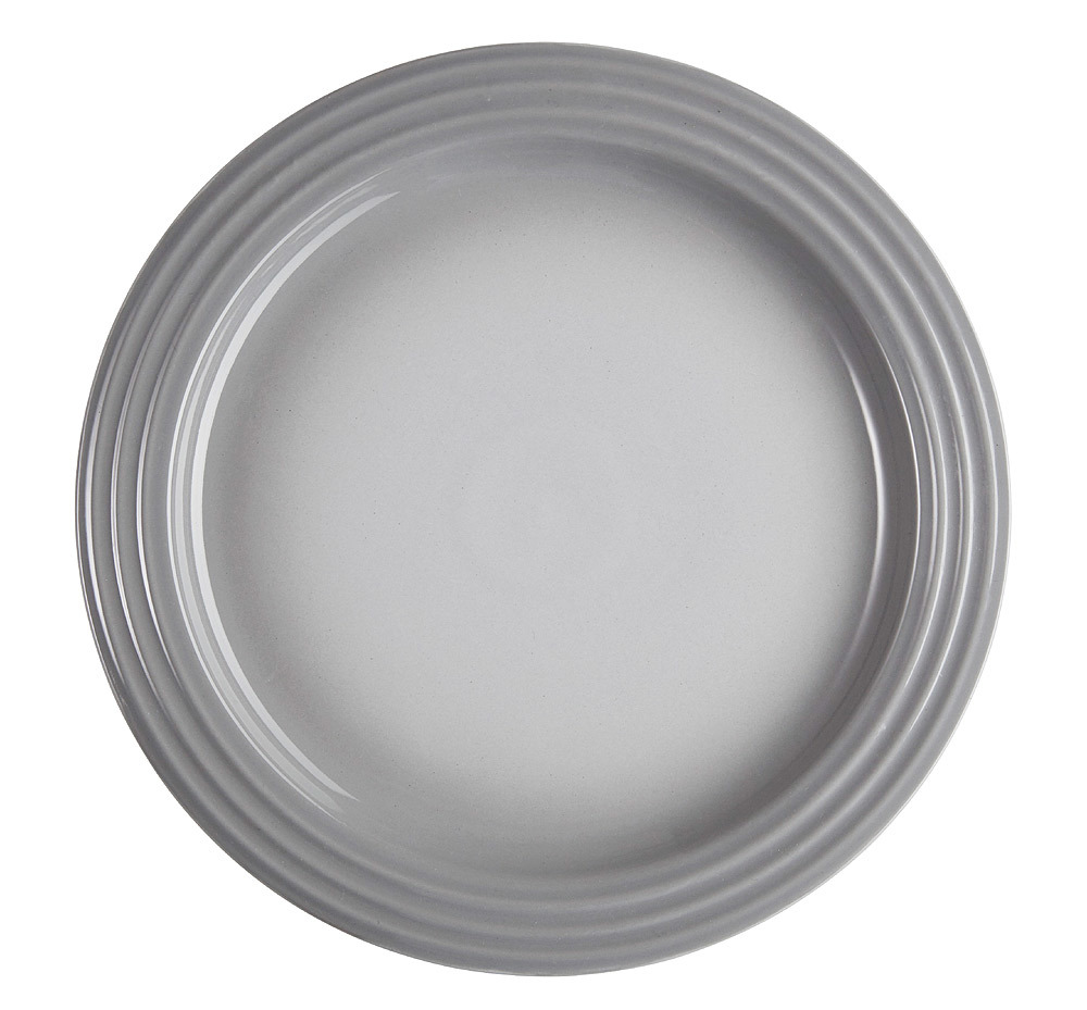 Le Creuset Тарелка обеденная 27 см Perlgrau | https://grandposuda.com.ua