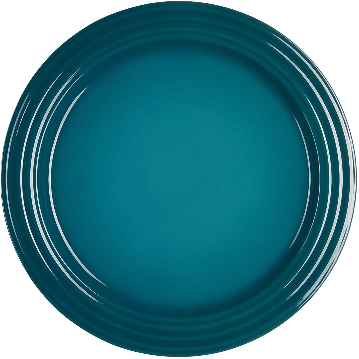 Le Creuset Тарелка обеденная 27 см Deep Teal | https://grandposuda.com.ua