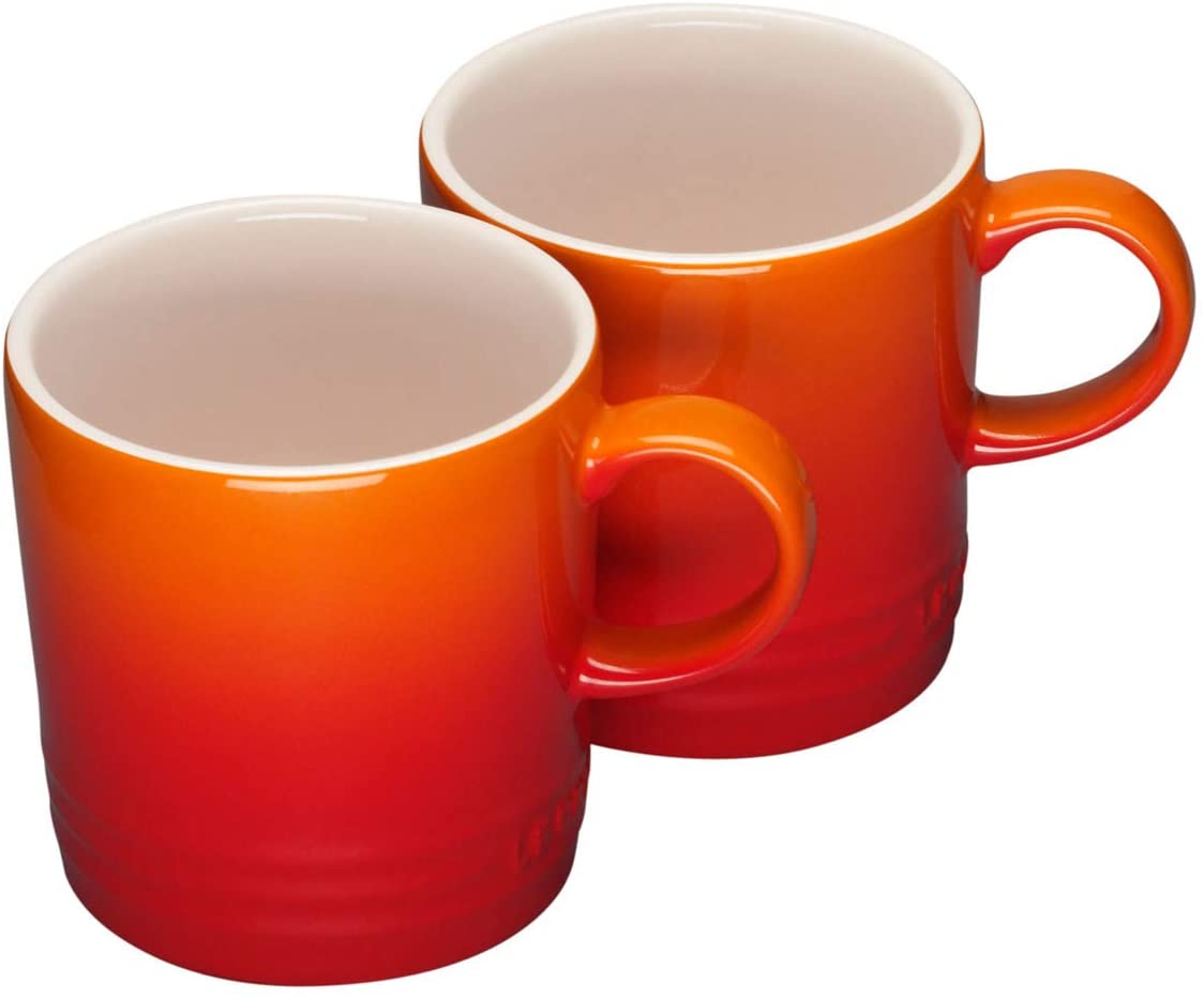 Le Creuset Кружка 350 мл помаранчева Flame | https://grandposuda.com.ua