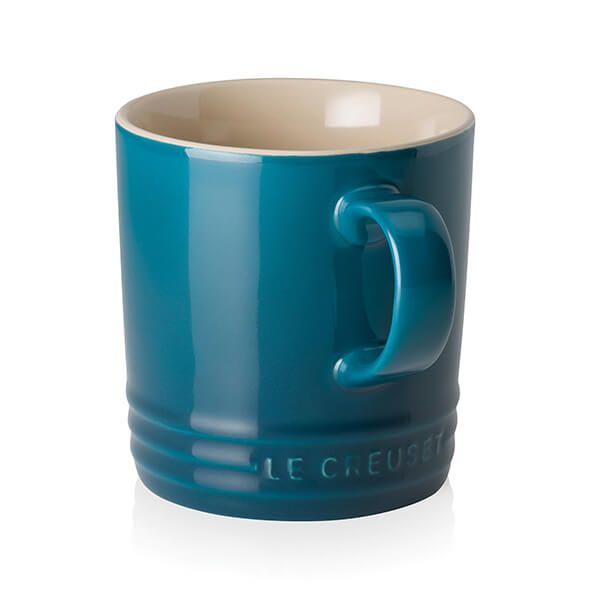 Le Creuset Кружка 350 мл лазур Deep Teal | https://grandposuda.com.ua