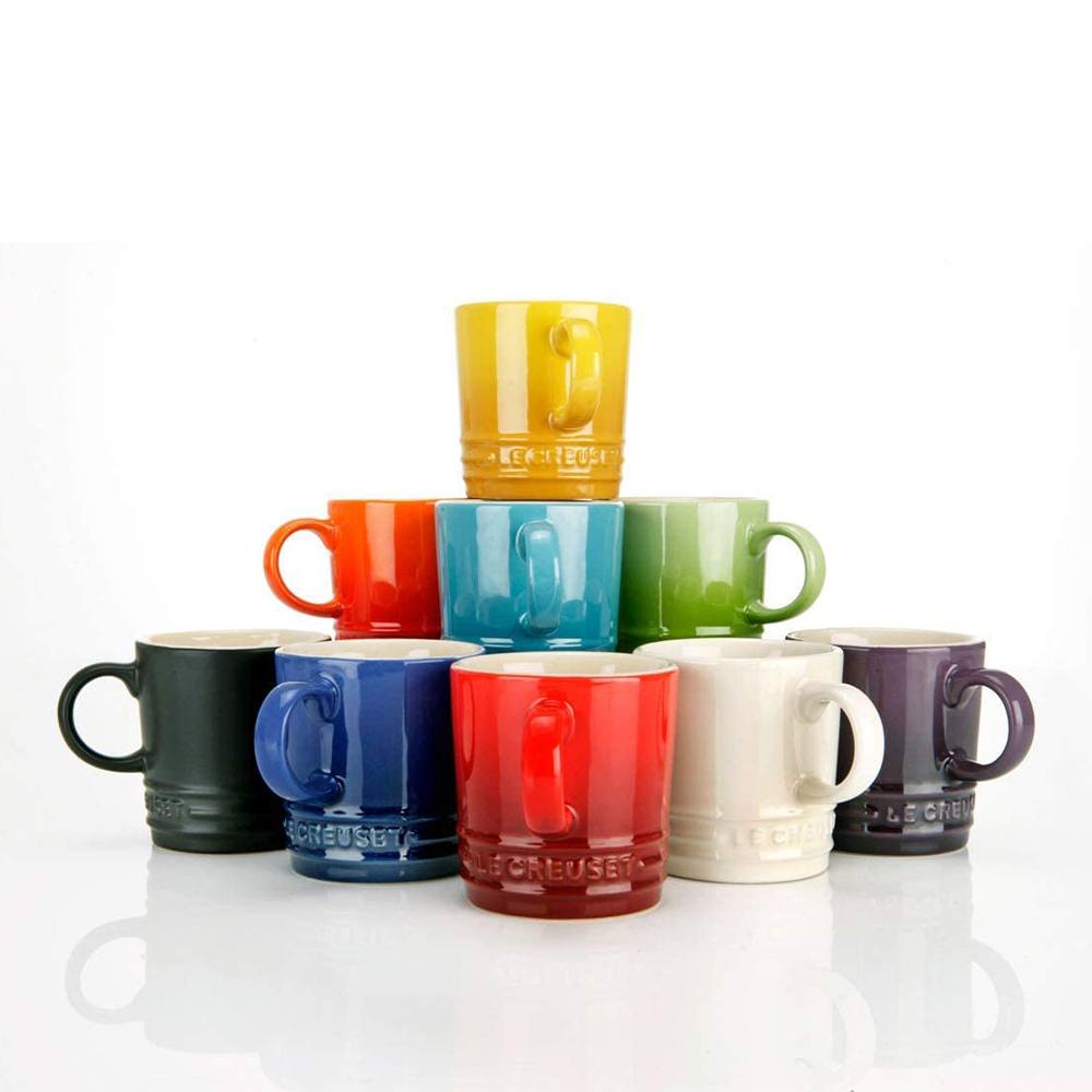Le Creuset Кружка для капучино 200 мл Вишнева Cerise | https://grandposuda.com.ua