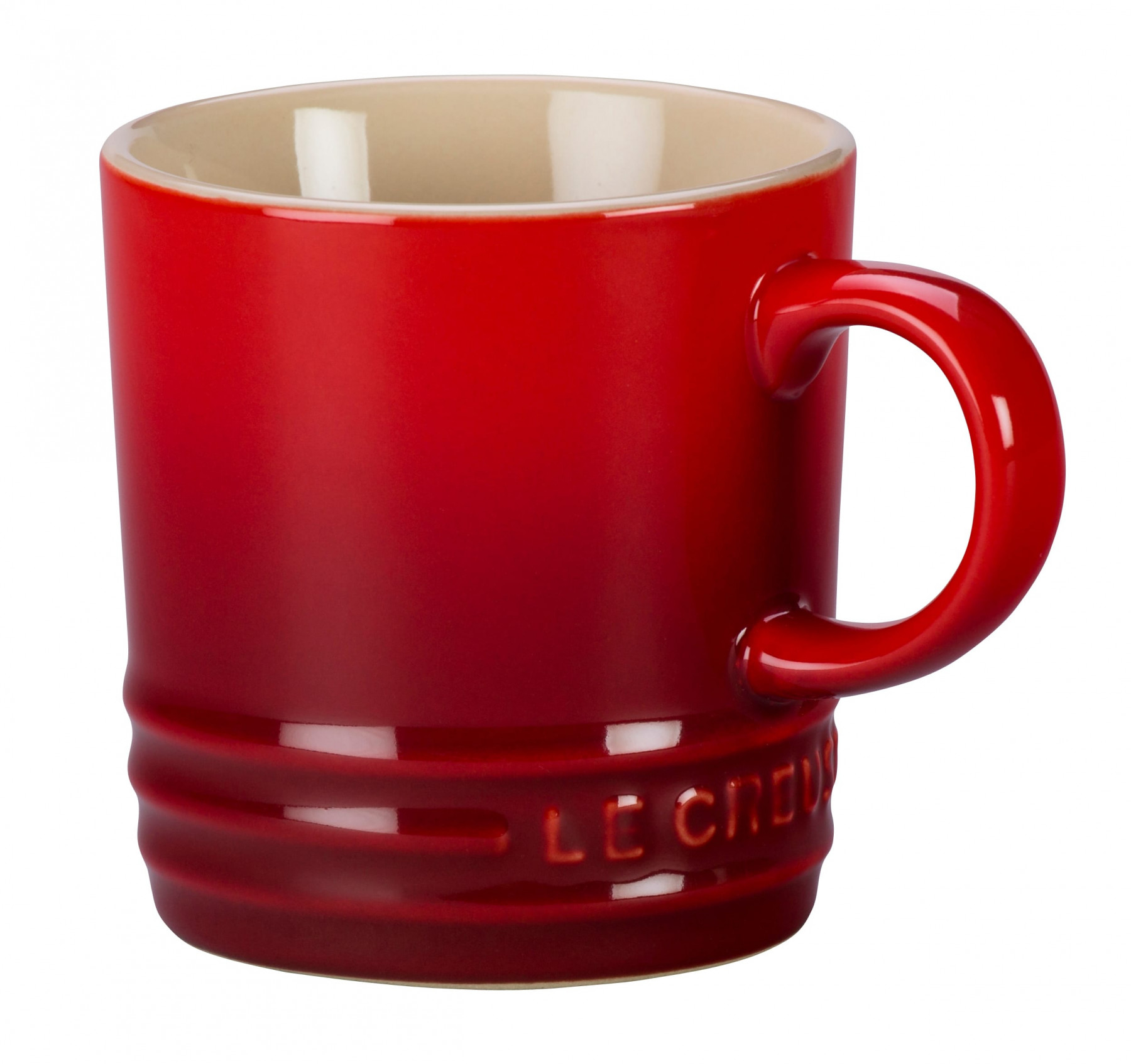 Le Creuset Кружка для капучино 200 мл Вишнева Cerise | https://grandposuda.com.ua