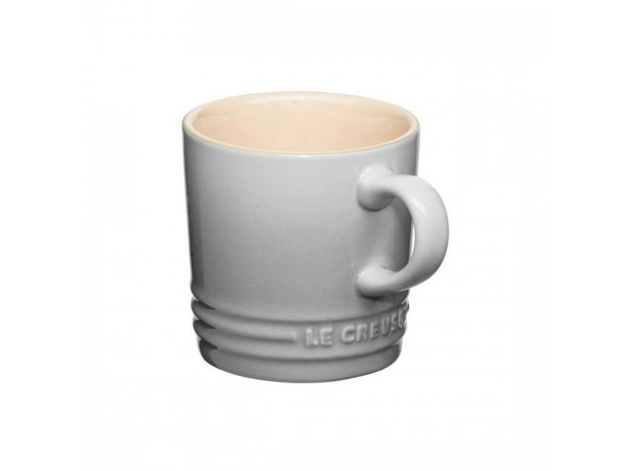 Le Creuset Кружка для капучино 200 мл димчасто-сіра Mist Grey | https://grandposuda.com.ua