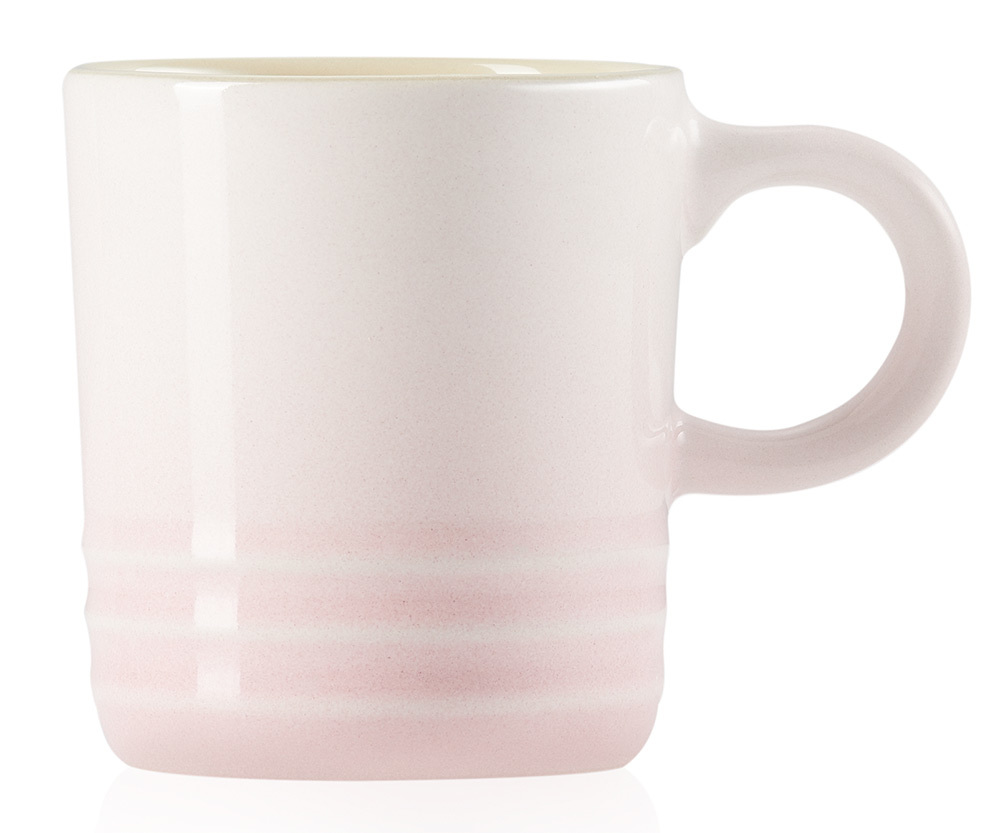 Le Creuset Кружка для еспресо 70 мл Shell Pink | https://grandposuda.com.ua