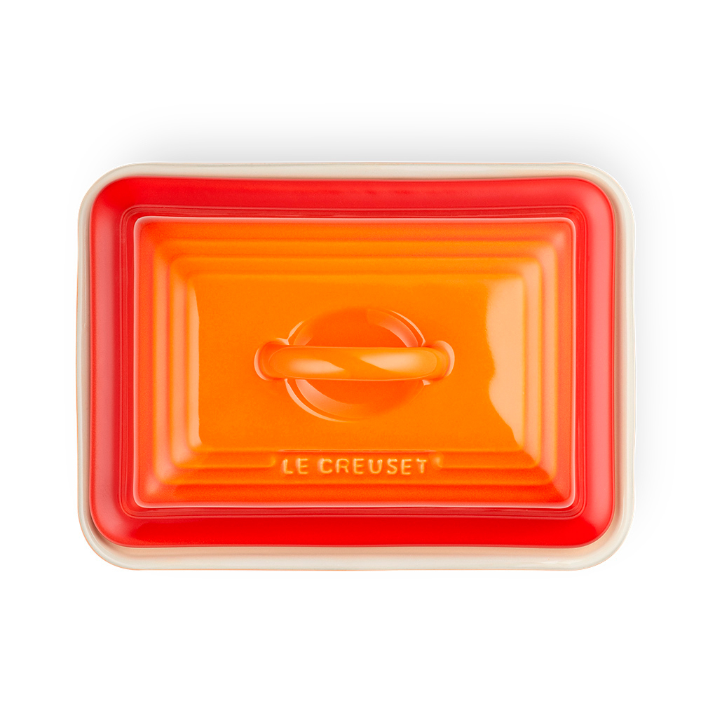 Le Creuset Масленка Flame | https://grandposuda.com.ua