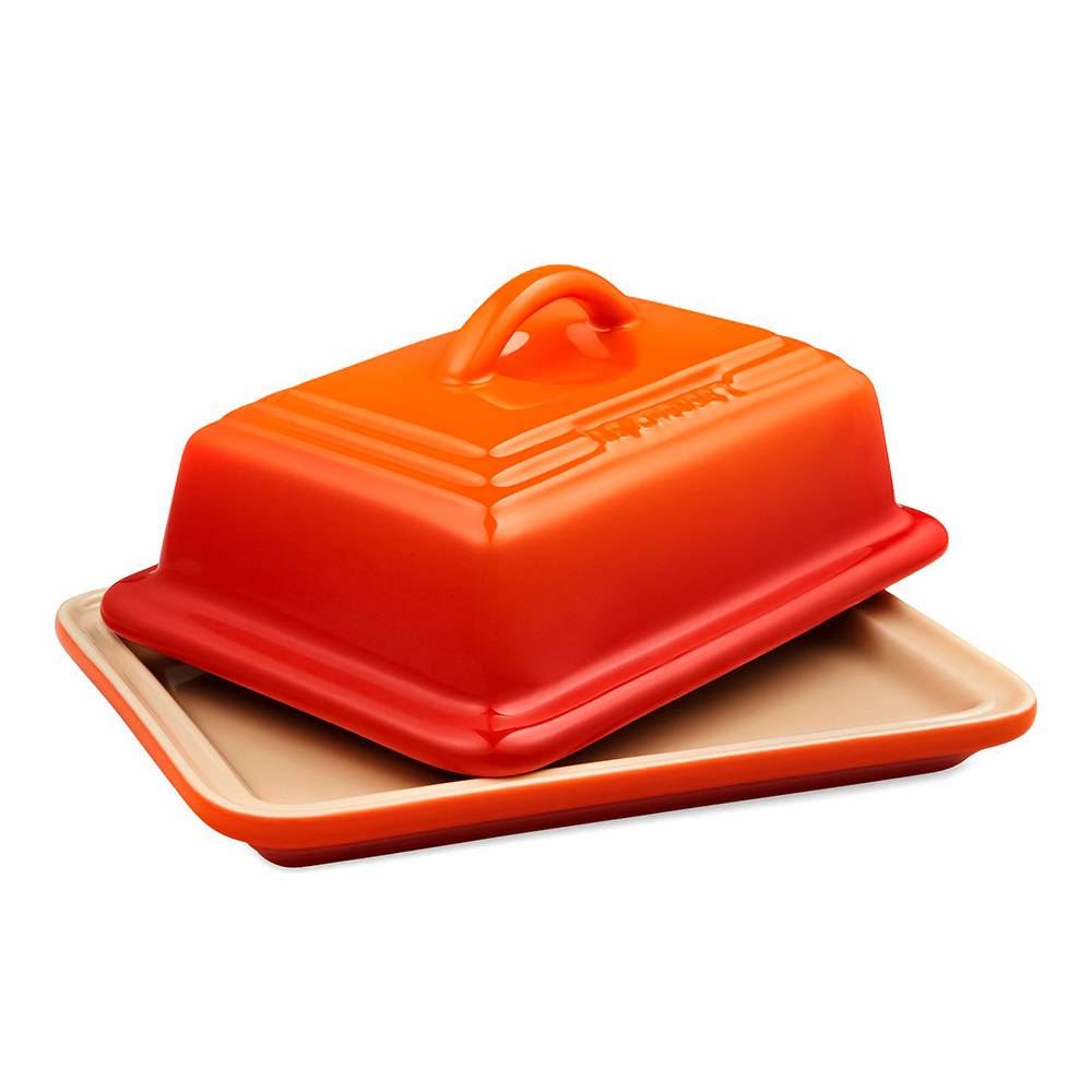 Le Creuset Масленка Flame | https://grandposuda.com.ua