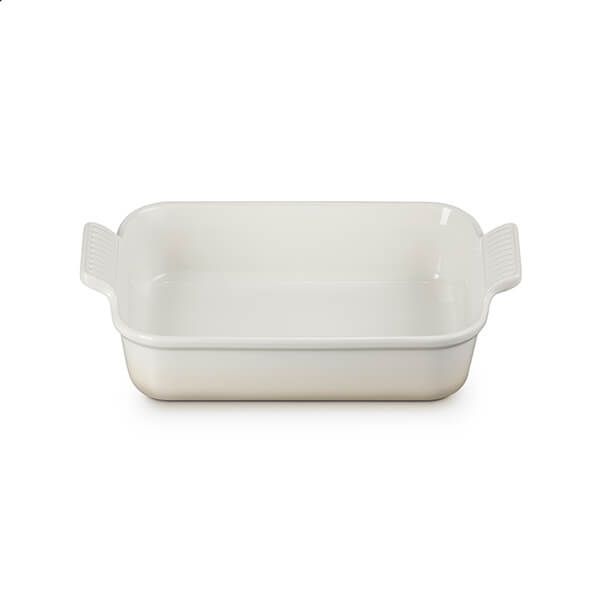 Le Creuset Форма для запікання прямокутна Heritage 2,4 л меренга Meringue | https://grandposuda.com.ua