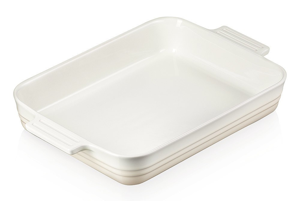 Le Creuset Блюдо для запікання 32х25 см Meringue | https://grandposuda.com.ua