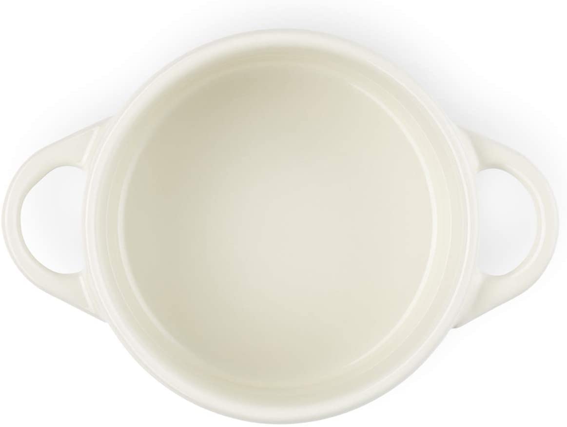 Le Creuset Кокотниця 10 см Creme | https://grandposuda.com.ua