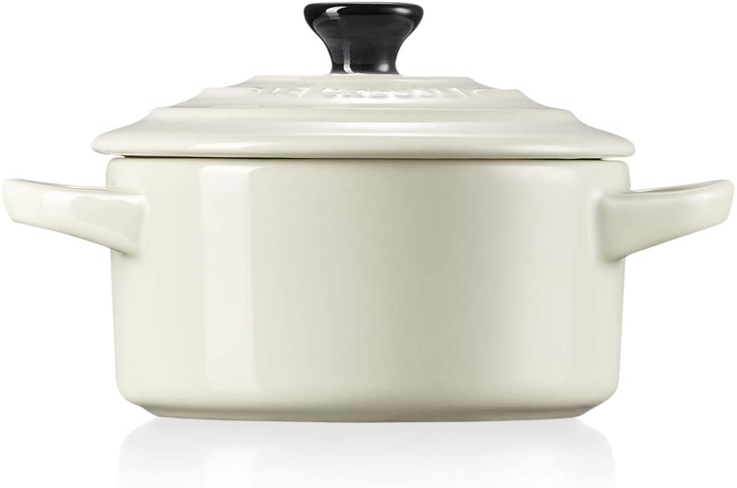 Le Creuset Кокотниця 10 см Creme | https://grandposuda.com.ua