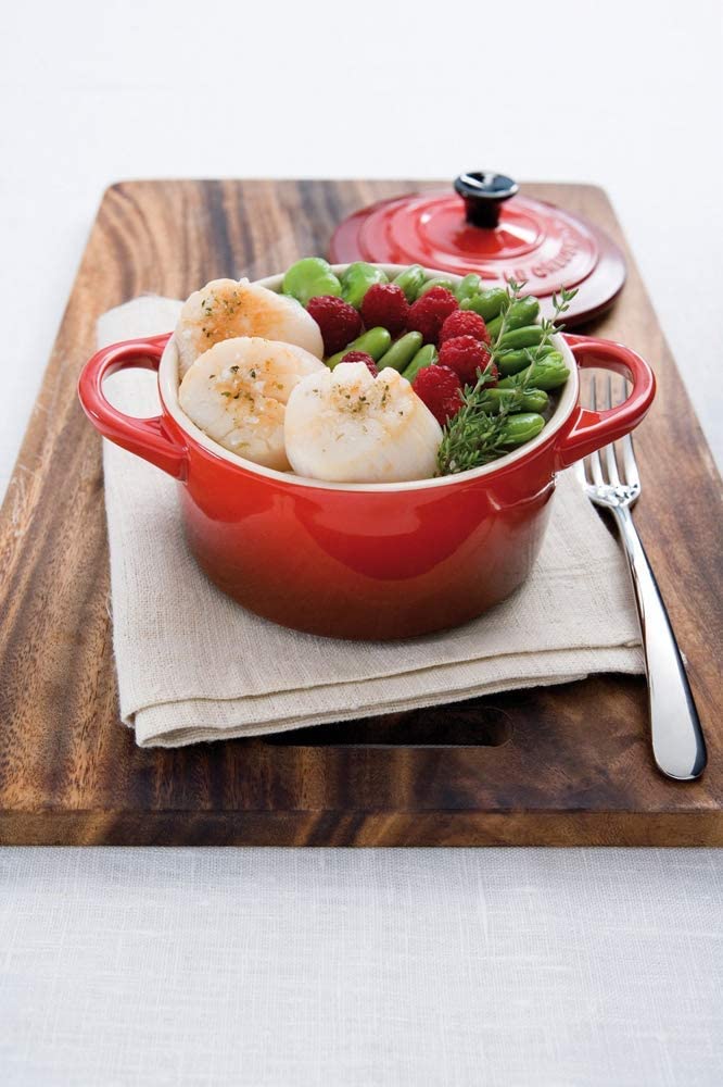 Le Creuset Кокотниця 10 см Creme | https://grandposuda.com.ua