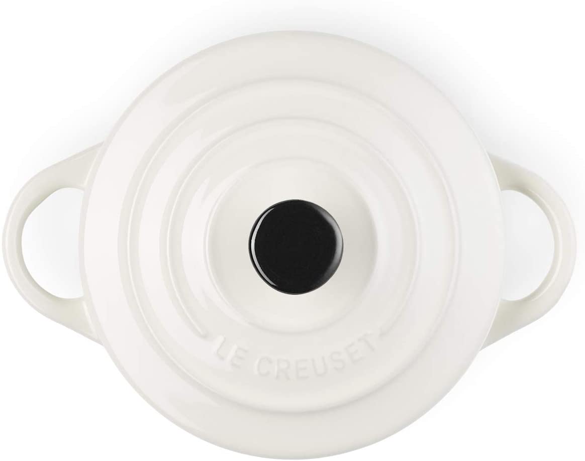 Le Creuset Кокотниця 10 см Creme | https://grandposuda.com.ua