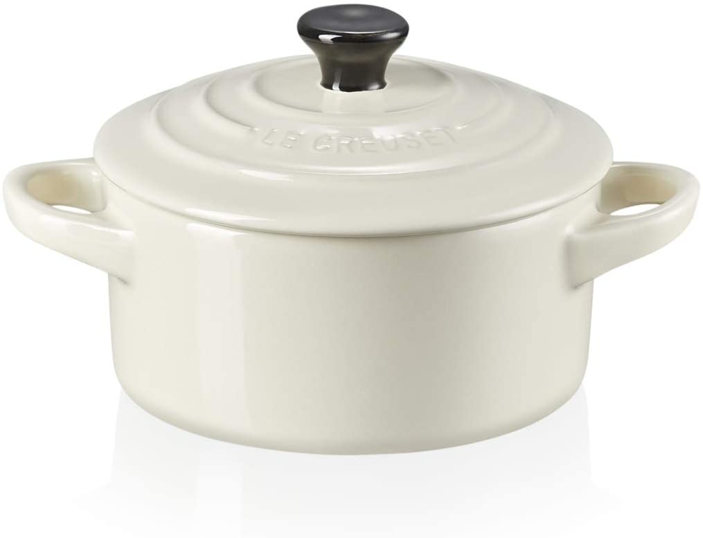 Le Creuset Кокотниця 10 см Creme | https://grandposuda.com.ua