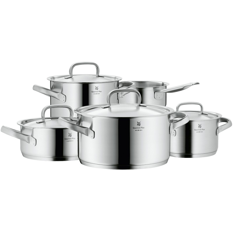 WMF Набор кастрюль 5 предметов Gourmet Plus | https://grandposuda.com.ua