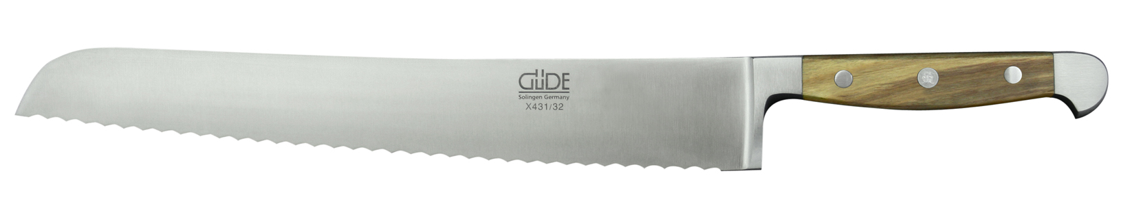 Ніж для хліба 32 см Alpha Olive Guede | https://grandposuda.com.ua
