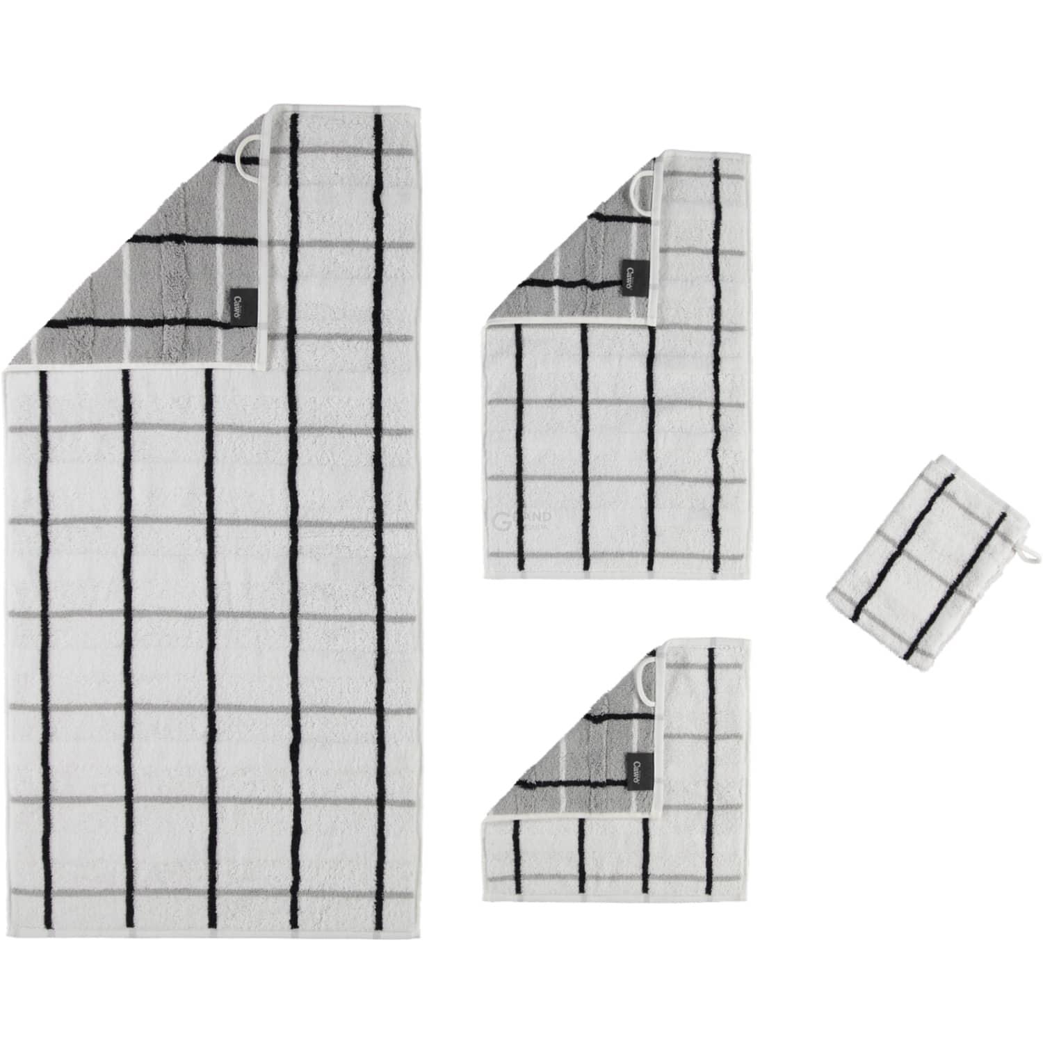 Мочалка-рукавиця 16 х 22 см White Noblesse Square Cawo | https://grandposuda.com.ua