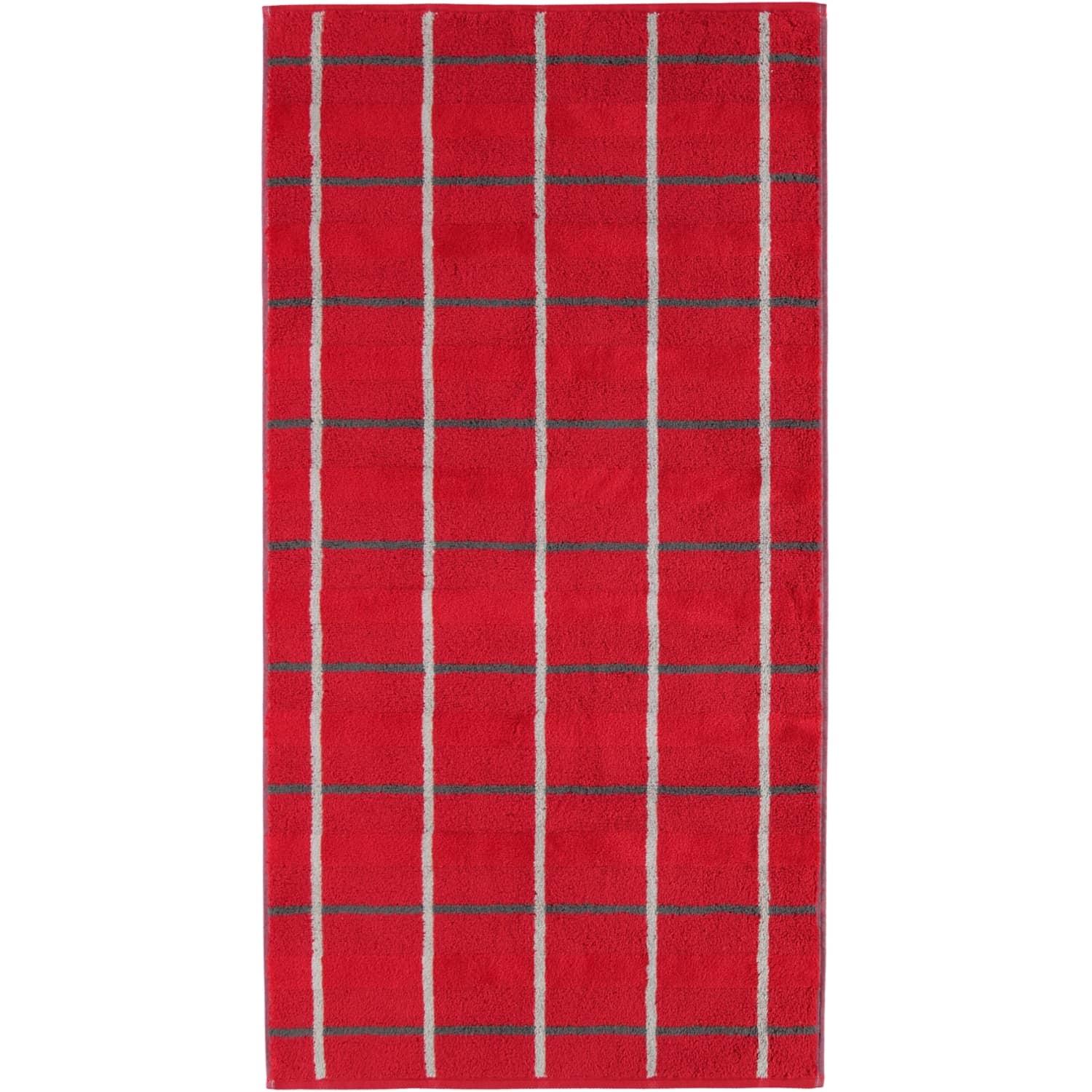 Полотенце для рук 50 х 100 см Red Noblesse Square Cawo | https://grandposuda.com.ua