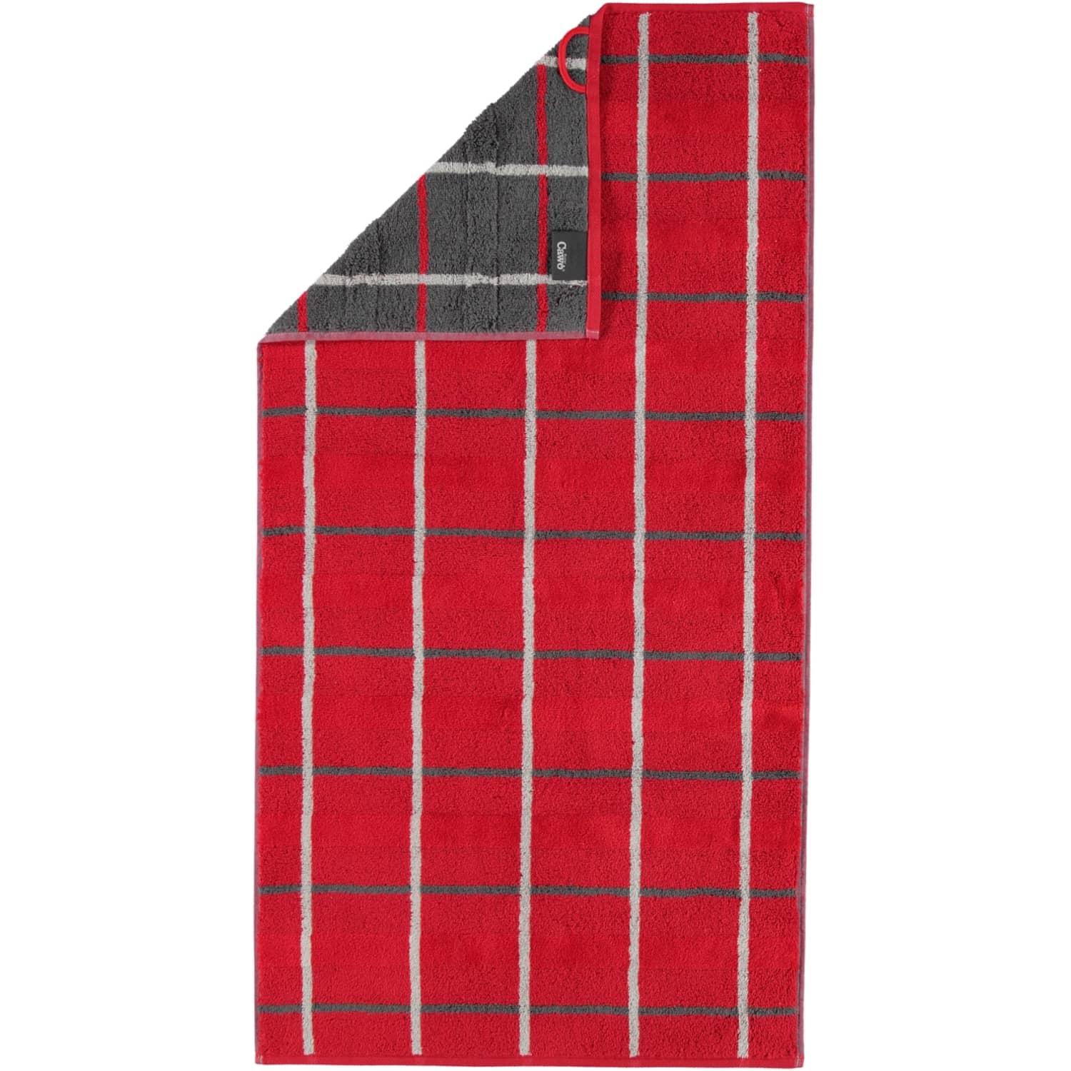 Полотенце для рук 50 х 100 см Red Noblesse Square Cawo | https://grandposuda.com.ua