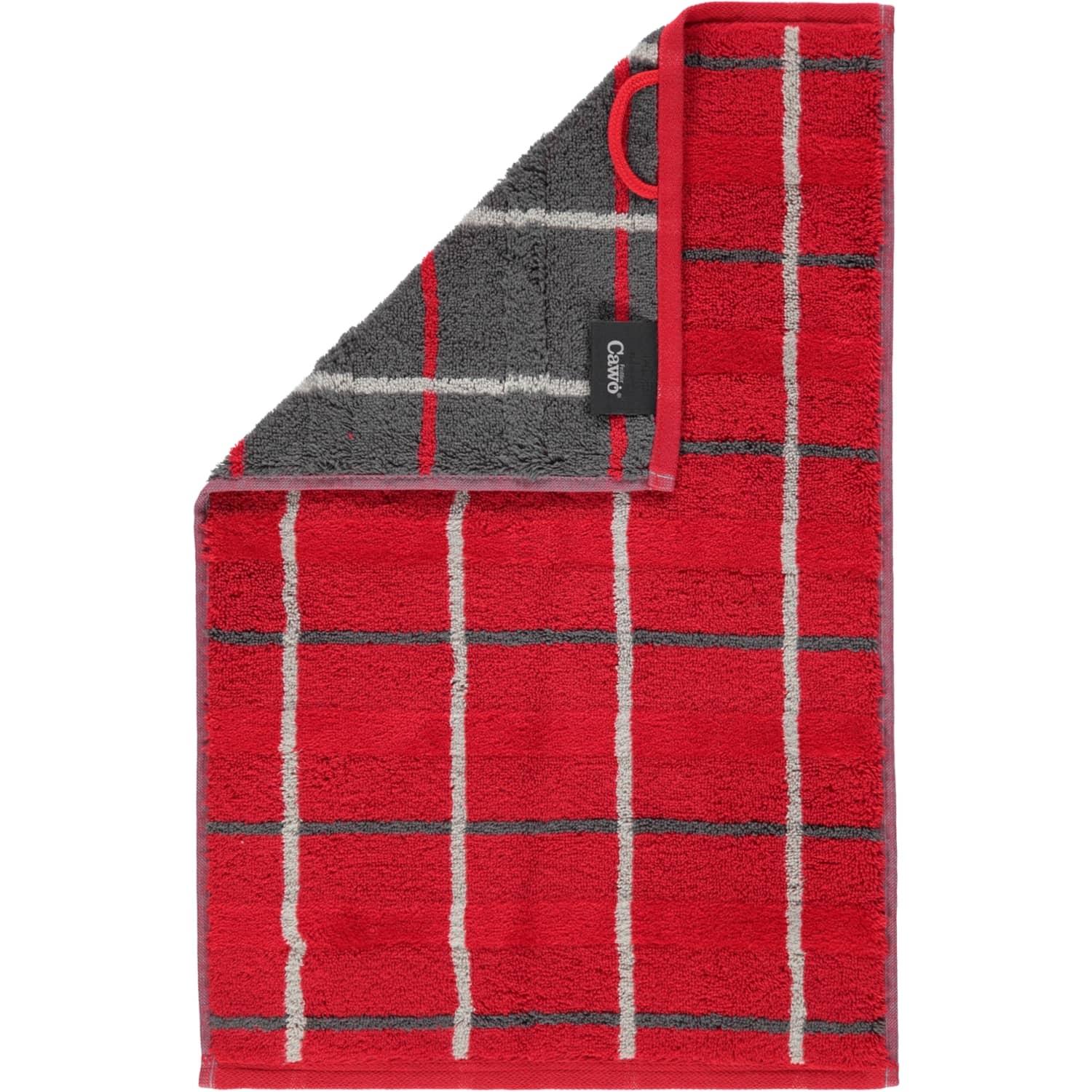 Рушник гостьовий 30 х 50 см Red Noblesse Square Cawo | https://grandposuda.com.ua
