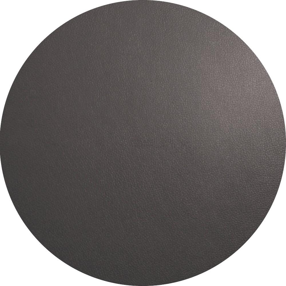 ASA-Selection Підставка для тарілок кругла темно-сіра Ø38 см Leather | https://grandposuda.com.ua