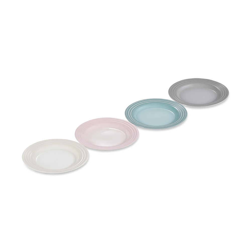 Le Creuset Набор десертных тарелок 4 предмета 17,2 см Calm Le Creuset Набор десертных тарелок 4 предмета 17,2 см Calm | https://grandposuda.com.ua