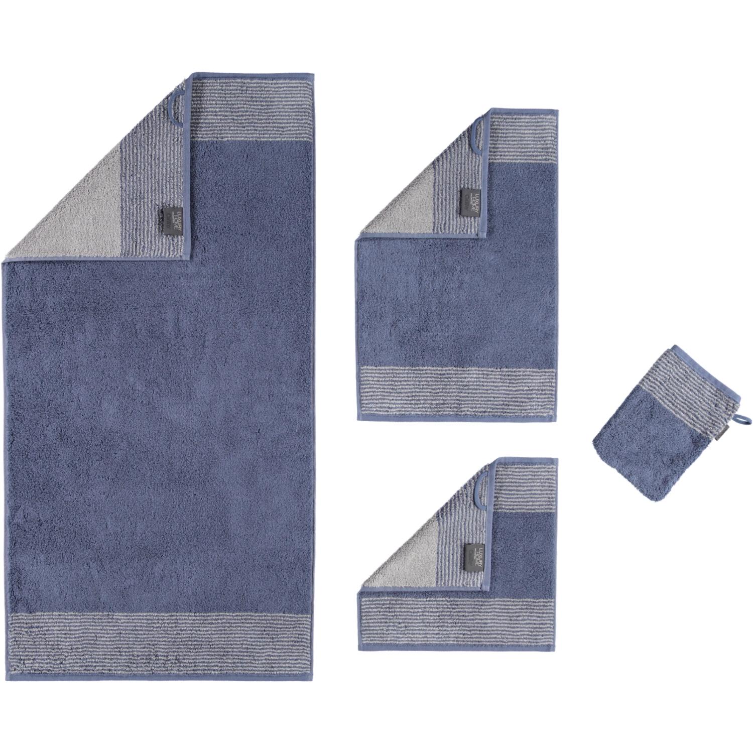 Полотенце 30 х 30 см Night Blue Two-Tone Cawo | https://grandposuda.com.ua