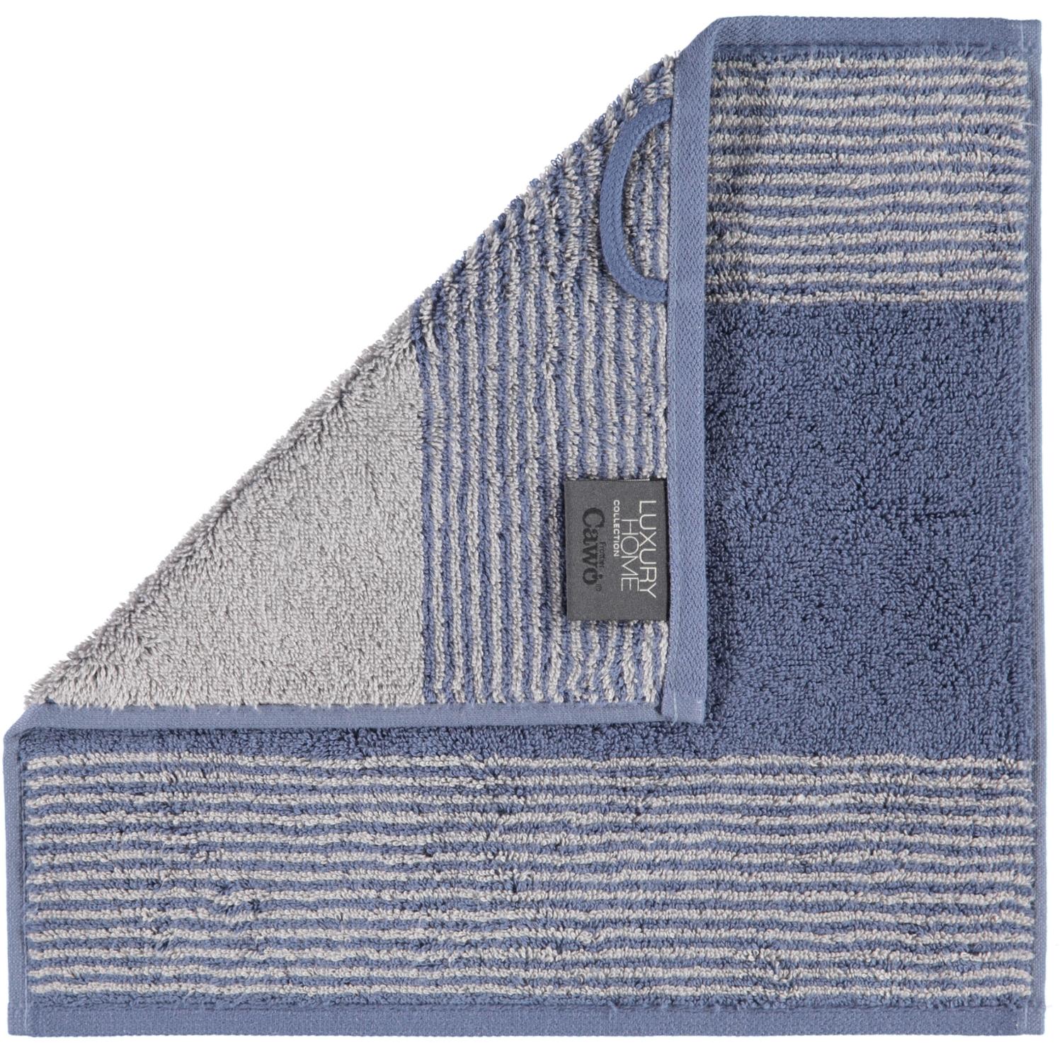 Полотенце 30 х 30 см Night Blue Two-Tone Cawo | https://grandposuda.com.ua