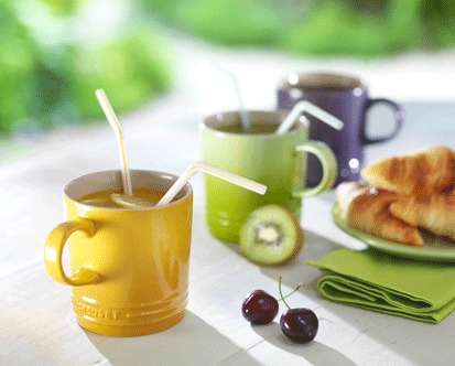 Le Creuset Кружка з ручкою 0,2 л Karibik | https://grandposuda.com.ua