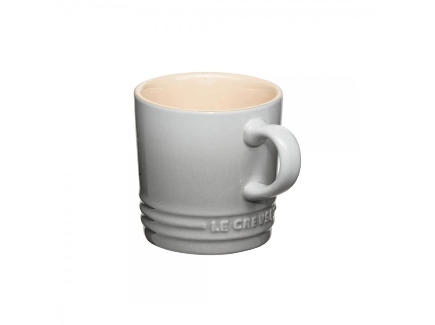 Le Creuset Чашка для еспрессо 70 мл, сіра Perlgrau | https://grandposuda.com.ua