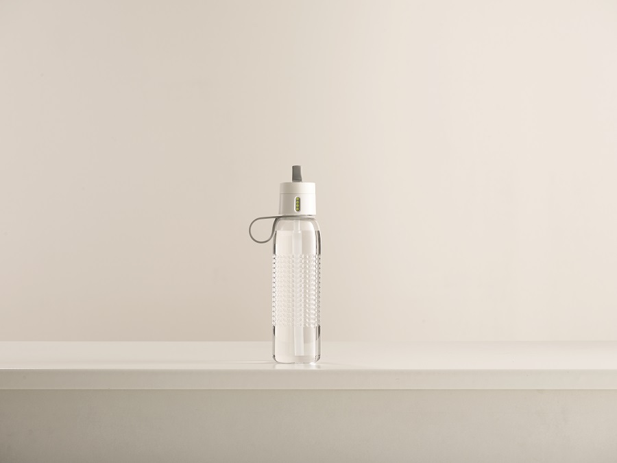 Joseph Joseph Бутылка для воды 750 мл белая Dot Active | https://grandposuda.com.ua