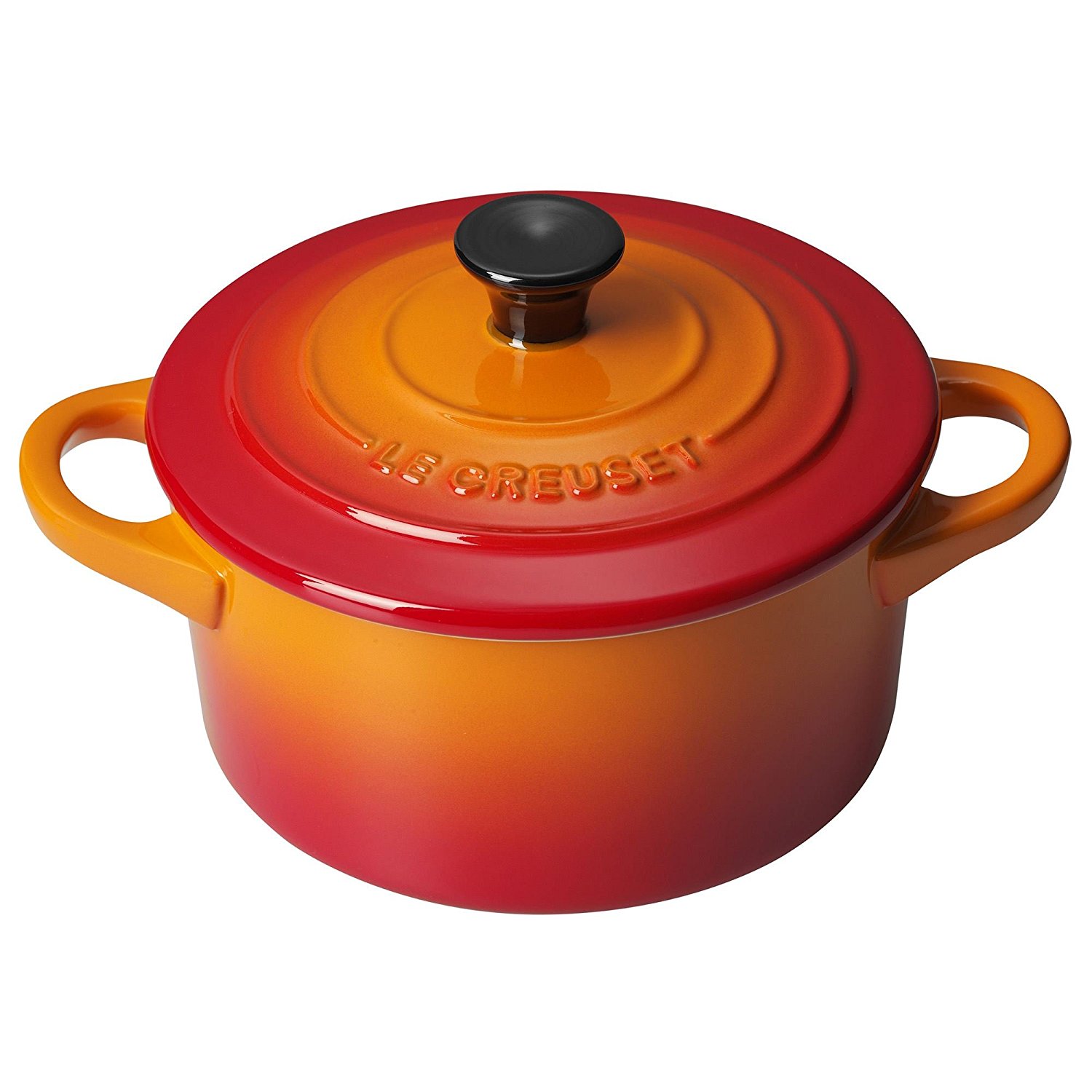 Le Creuset Міні-каструля / жаровня 10 см, помаранчева | https://grandposuda.com.ua