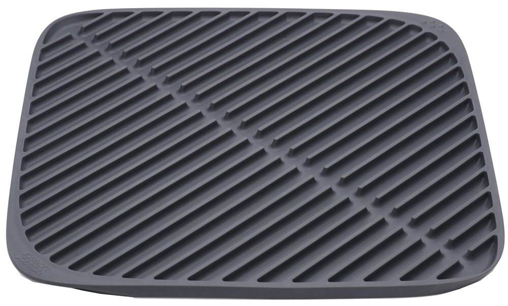 Joseph Joseph Сушилка для посуды маленькая серая Flume Folding Draining Mat | https://grandposuda.com.ua