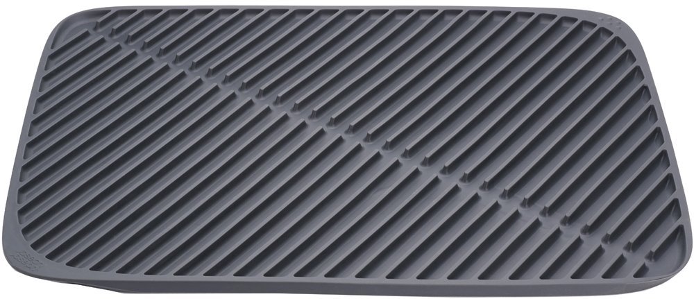 Joseph Joseph Сушилка для посуды большая серая Flume Folding Draining Mat | https://grandposuda.com.ua