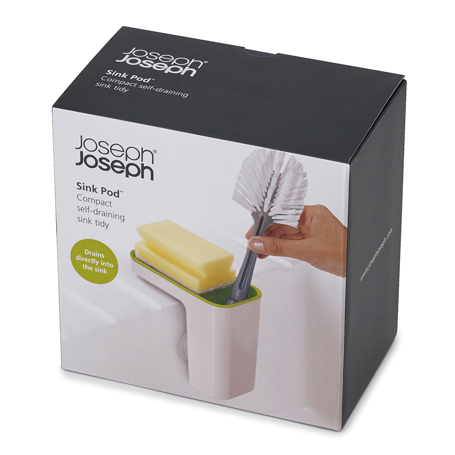 Joseph Joseph Органайзер для раковини зелений Sink Pod | https://grandposuda.com.ua