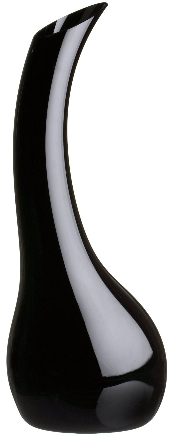 Riedel Декантер Cornetto Single Black 1,2 л, кришталь, ручна робота | https://grandposuda.com.ua