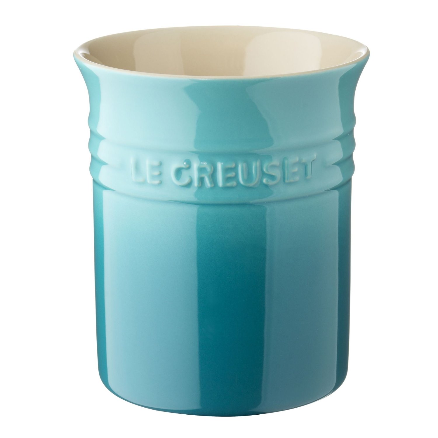 Le Creuset Горщик для лопаток, бірюзовий | https://grandposuda.com.ua