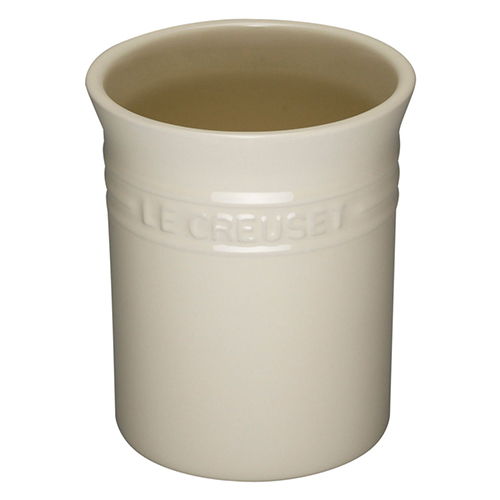 Le Creuset Горщик для лопаток, кремовий | https://grandposuda.com.ua
