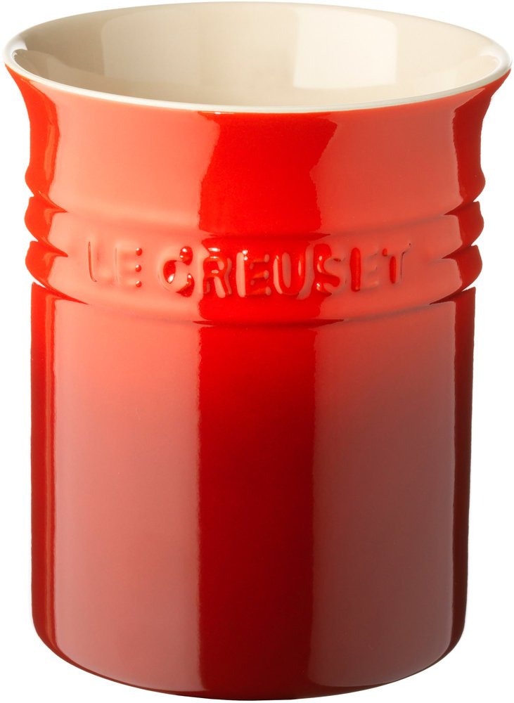 Le Creuset Ємність для лопаток 12 cм вишнева | https://grandposuda.com.ua