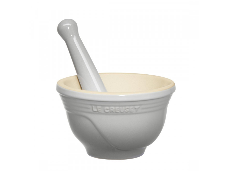 Le Creuset Ступка с пестиком 0,3 л, Perlgrau | https://grandposuda.com.ua