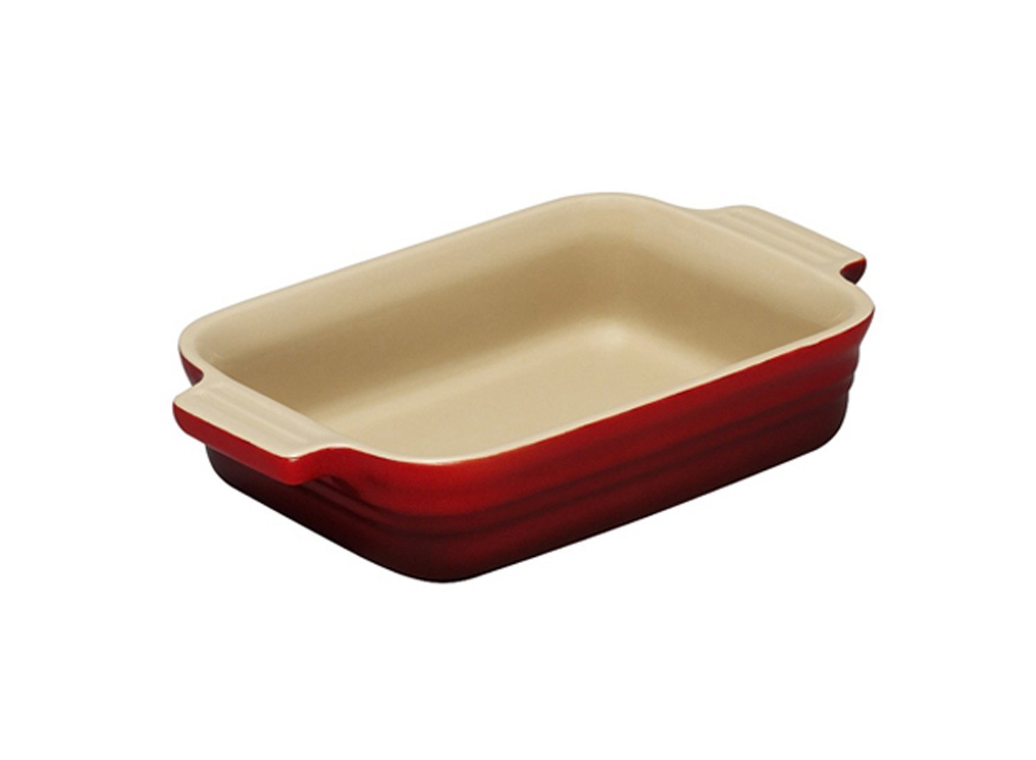 Le Creuset Блюдо прямокутне 19 см, червоний | https://grandposuda.com.ua
