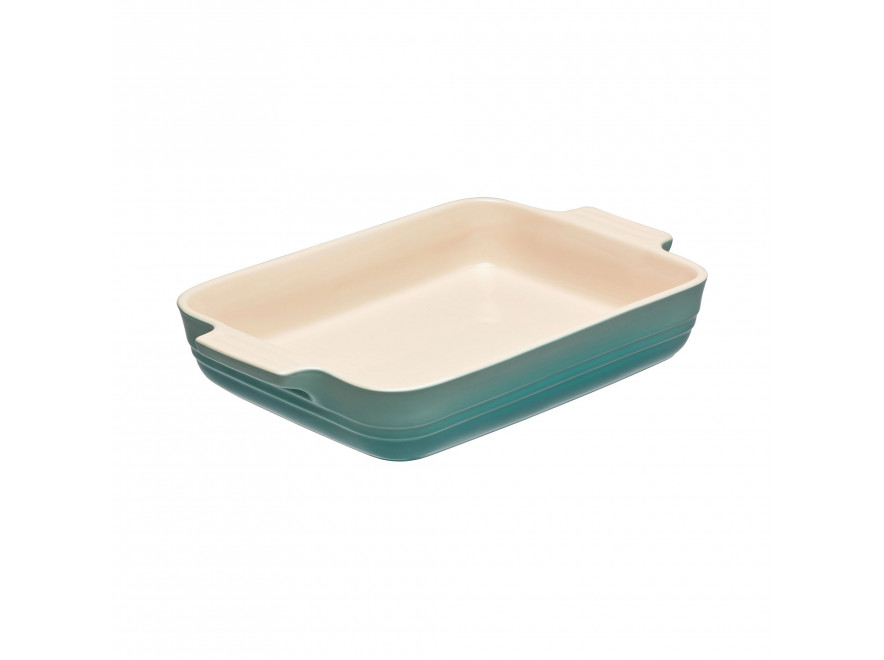 Le Creuset Блюдо прямокутне 26 см, Cool Mint | https://grandposuda.com.ua