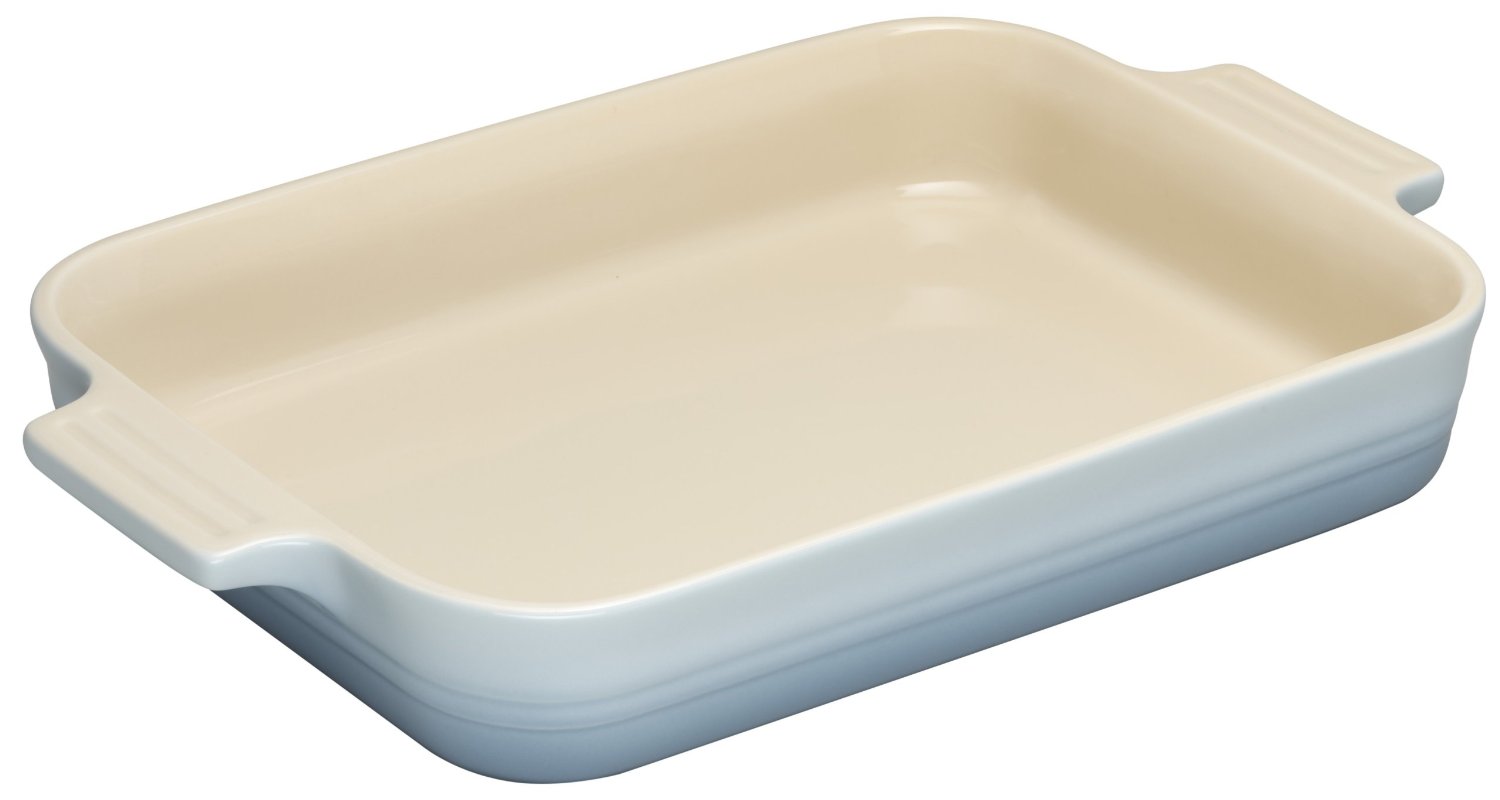 Le Creuset Блюдо прямокутне 32 см, блакитний | https://grandposuda.com.ua