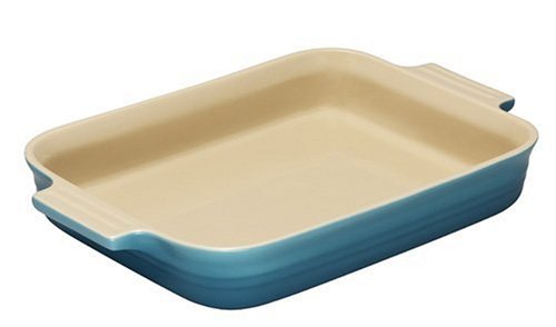 Le Creuset Блюдо прямокутне 32 см, карибський | https://grandposuda.com.ua