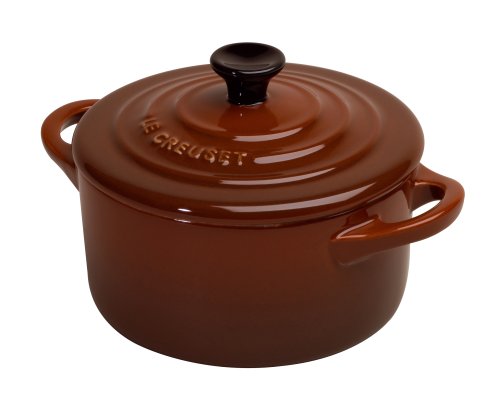 Le Creuset Мини-кастрюля / жаровня 10 см, коричневый | https://grandposuda.com.ua