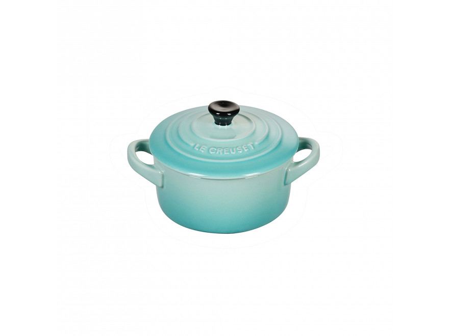 Le Creuset Міні-каструля / жаровня 10 см, Cool Mint | https://grandposuda.com.ua