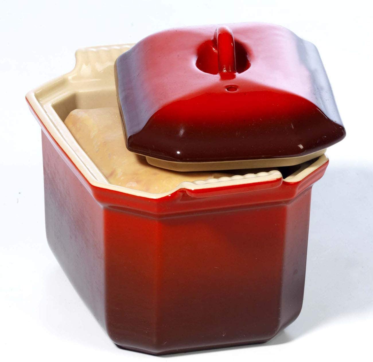 Le Creuset Форма приготування для паштету 20,6 x 13,4 см, вишневий | https://grandposuda.com.ua