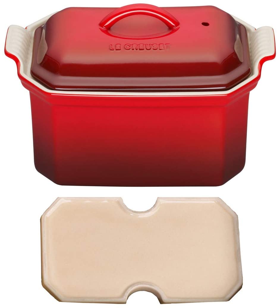 Le Creuset Форма приготування для паштету 20,6 x 13,4 см, вишневий | https://grandposuda.com.ua