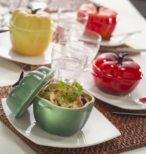 Le Creuset Мини-кастрюля / жаровня, тыква, оранжевый | https://grandposuda.com.ua
